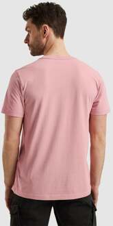 Korte Mouw R-hals Jersey T-shirt PME Legend , Pink , Heren - 2Xl,Xl,L,M,3Xl