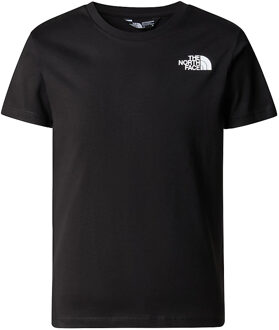 Korte Mouw Redbox Tee The North Face , Black , Heren - S