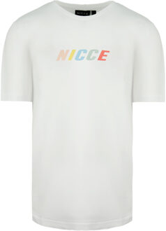 Korte Mouw Ronde Hals Wit Heren Myriad T-shirt 211 1 09 09 0002 - maat XL