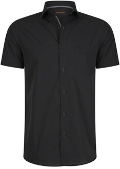 Korte mouw Zwart - XL