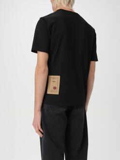 Korte Mouwen Crew Neck T-shirt Zwart