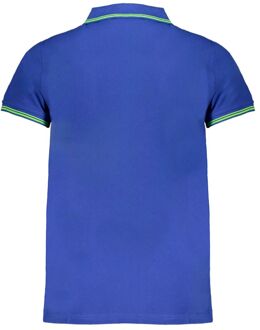 Korte Mouwen Polo Shirt Classic Middelblauw