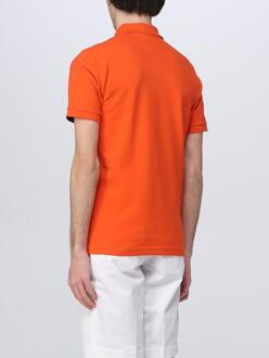 Korte Mouwen Polo Shirt Oranje