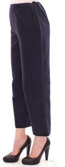 Korte Rechte Broek Navy