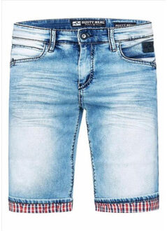 Korte spijkerbroek heren dunster 13619 Indigoblauw - XL