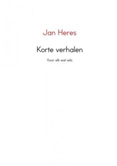 Korte verhalen - Boek Jan Heres (9462542503)