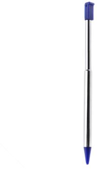 Korte Verstelbare Stylussen Pennen Voor 3DS Ds Uitschuifbare Stylus Touch Pen Blauw