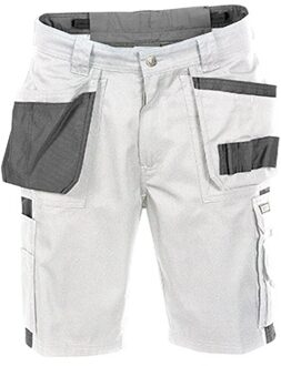 Korte Werkbroek Dassy Monza wit