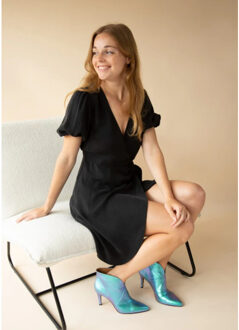 Korte wikkeljurk faden - maat S Zwart