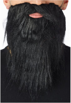 Korte zwarte verkleed baarden - Voor kabouters/dwergen - Carnaval