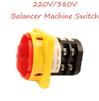 Korting Banden Balanceren Machine Vervangende Onderdelen 220 / 380V Vooruit En Achteruit Motor Schakelaar 220 V