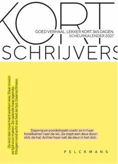 Kortschrijvers Scheurkalender 2027 - Bert Zuidhof (ISBN: 9789462348974)