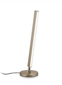 Kosma LED tafellamp, brons effect, CCT, gebarenbediening bruin