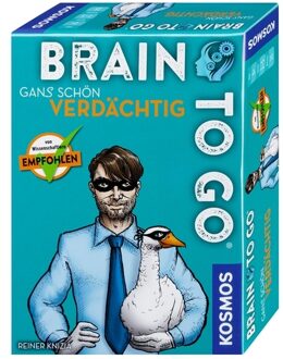 Kosmos Brain to go - Gans schön verdächtig Kaartspel