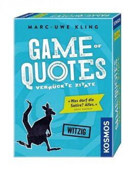 Kosmos Game of Quotes (Marc-Uwe Kling) Partyspel