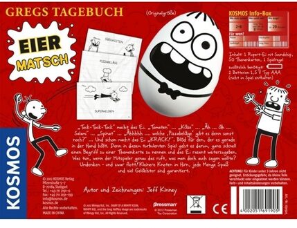 Kosmos Gregs Tagebuch - Eier-Matsch Behendigheidsspel