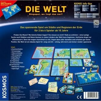 Kosmos KOO Die Welt - Singapur, wo liegt d. nur Quiz spel