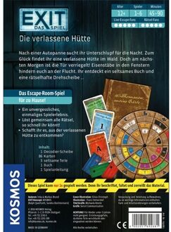 Kosmos KOO EXIT - Die verlassene Hütte Partyspel
