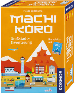 Kosmos Machi Koro Großstadt Erweiterung Bordspel