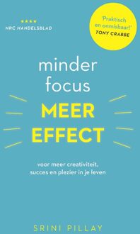 Kosmos Uitgevers Minder focus, meer effect - eBook Srini Pillay (9021565412)