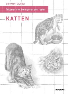 Kosmos Uitgevers Tekenen met behulp van een raster - Katten