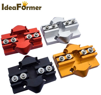 Kossel Delta Slide Tackle Effector Hammock Mini Carriage Closed Loop Belt Aluminum Alloy Kossel Delta effector 3D Printer Parts.