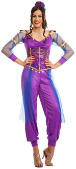 Kostuum Arabische Prinses Samira Multikleur - Print