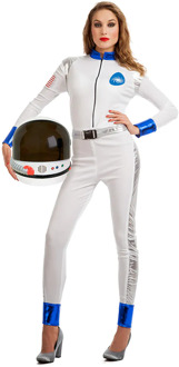 Kostuum Astronaut Ruimtevrouw Multikleur - Print