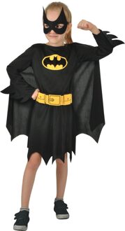 Kostuum Batgirl Vleermuis Kind Licensie Geel - Beige - Creme, Zwart