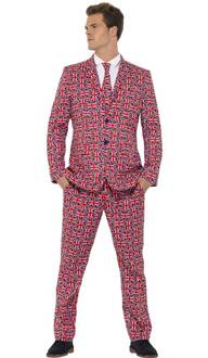 Kostuum -L- Union Jack Suit Rood