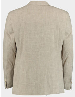 Kostuum linnen look 3-delig sb2-block 8 nyg-h65843/ Beige - 54