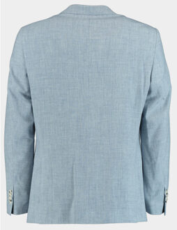 Kostuum linnen look 3-delig sb2-block 8 nyg-h65843/l. - maat 52 Blauw