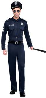 Kostuum Politieagent Bobby Multikleur - Print