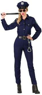 Kostuum Politieagente Nancy Multikleur - Print