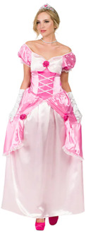 Kostuum Prinses Beatrice Volwassenen Roze