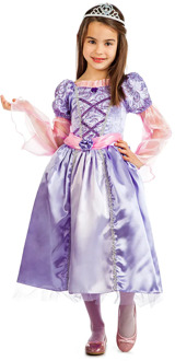 Kostuum Prinses Victoria Paars Meisje Paars - Lila