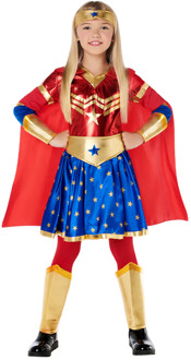 Kostuum Superheldin Star Meisjes Multikleur - Print