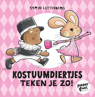Kostuumdiertjes teken je zo! -  Karin Luttenberg (ISBN: 9789078053286)