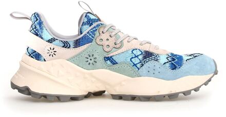 Kotetsu Dames Blauwe Sneakers