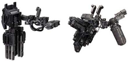 Kotobukiya Armored Core V Model Kit Accessory Set 1/72 Overed Weapon Set 24 cm