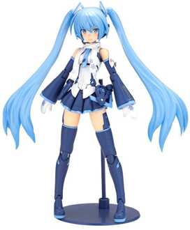 Kotobukiya Frame Arms Girl x Hatsune Miku Plastic Model Kit Frame Music Girl Snow Miku Another Color Ver. 15 cm