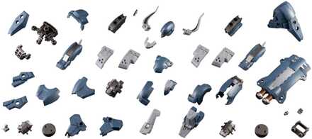 Kotobukiya Hexa Gear Plastic Model Kit Accessory Set Booster Pack 015 Bulkarm Jackel Enhance Unit