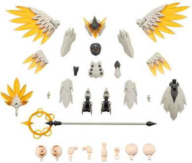 Kotobukiya Megalomaria Unlimited Universe Model Kit Accesoory Set Metamorphose Unit Exarmor White Eagle