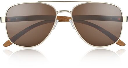 Kotor gepolariseerde zonnebril - Zebra/Bruin