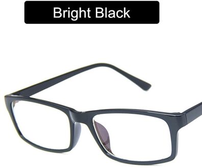 Kottdo Vintage Vierkante Brillen Vrouwen Klassieke Bijziendheid Bril Frames Voor Mannen helder zwart