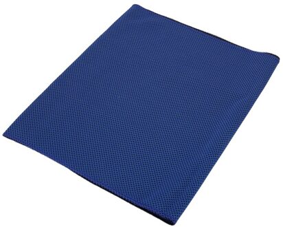 Koude Handdoek Zomer Sport Ice Cooling Handdoek Onderkoeling Koele Handdoek 90*35Cm Voor Kinderen Volwassen Dubbele Kleur Koel handdoek donker blauw