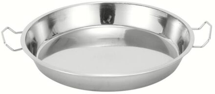 Koude Noodle Maken Tool Rvs Pan Gestoomde Rijst Lade Taart Schotel Voor Thuis Keuken Bakken Lade Gestoomde Pot Met handvat 30cm