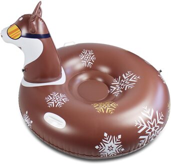 Koudebestendig Opblaasbare Kinderen Ski Auto Sneeuw Opblaasbare Ski Water Opblaasbare Ring Opblaasbare Ski Boot 7