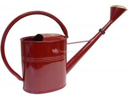 Kovotvar - Gieter ovaal 8 liter - Zink - Wijnrood