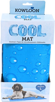 Kowloon Verkoelende huisdieren gelmat/koelmat voor honden en katten 90 x 50 cm